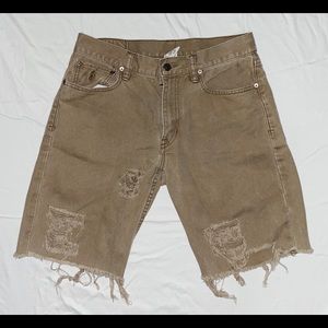 Men’s Polo Ralph Lauren Custom Distressed Jorts